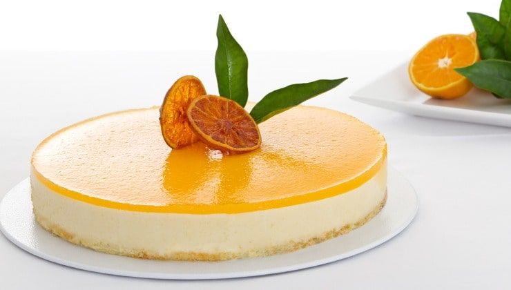 Cheesecake all'arancia