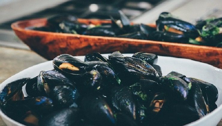 Cozze gratinate al forno