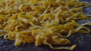 Fettuccine fresche fatte a mano