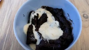 Impasto con lievito e cioccolato