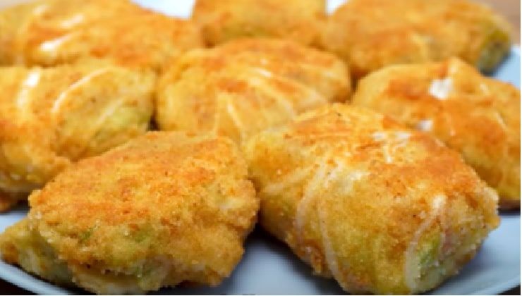 Involtini di cavolo, farciti con patate
