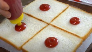 Ketchup sul pane