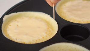 Pancake nello stampo