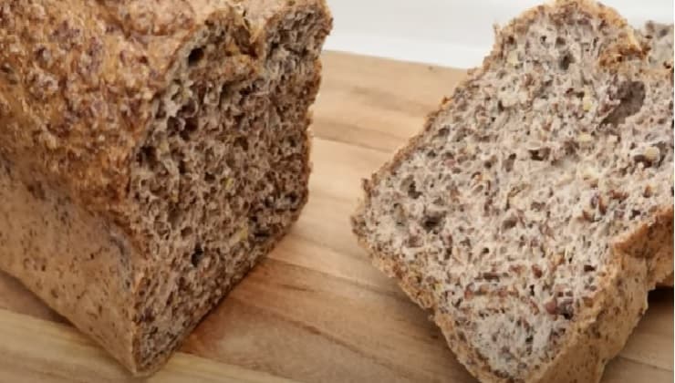 Pane senza farina ne glutine a fette