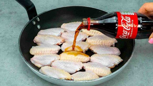 pollo e coca cola