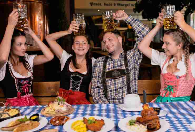 Amici all'Oktoberfest