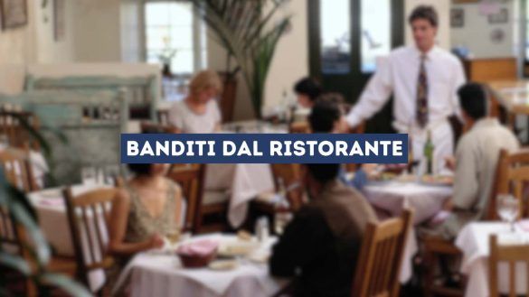 Annuncio insolito al ristorante