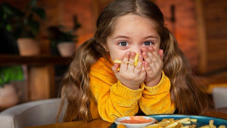 Bambini al ristorante