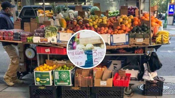 Carretto della frutta