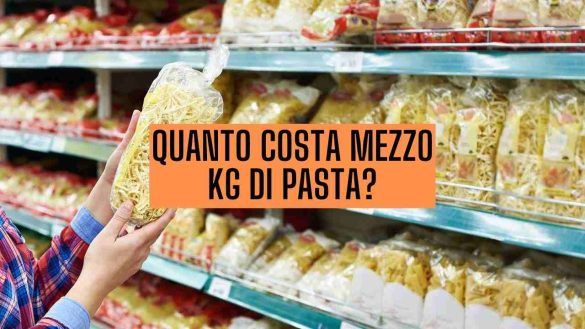 Costo mezzo kg di pasta