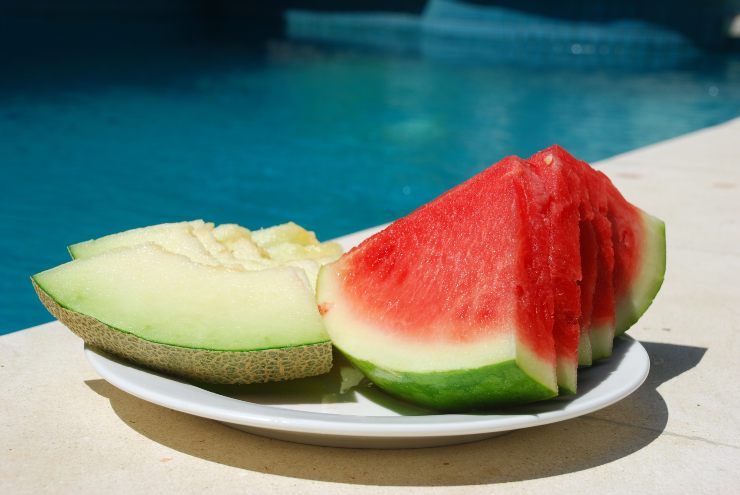 Frutti estivi: melone e anguria