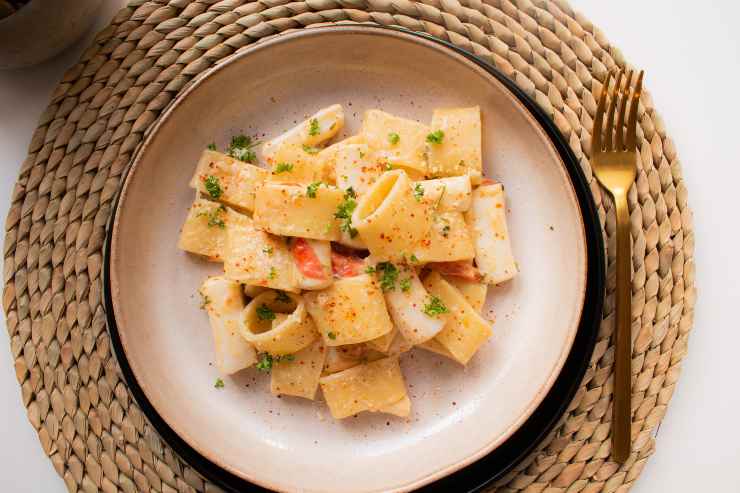 Paccheri al coccio