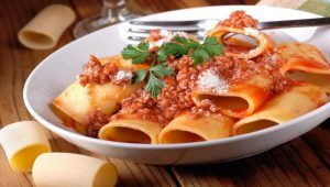 Paccheri alla siciliana da mangiare