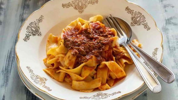 Pappardelle al cinghiale