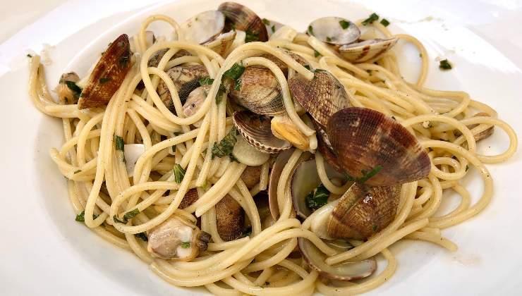 Spaghetti con le vongole