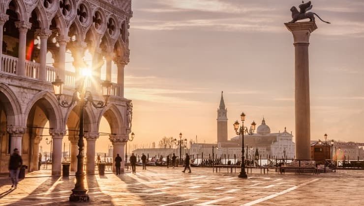 Veduta di Piazza San Marco a Venezia