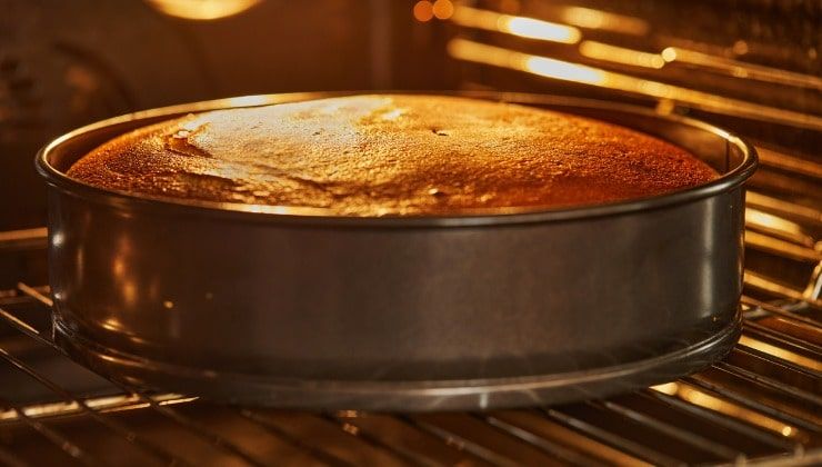 cheesecake in forno dopo la cottura