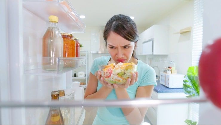 cibo nel frigo senza corrente, cattivo odore dal frigo