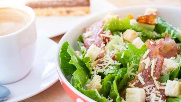 insalata e caffè
