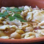 Pasta e ceci alla romana e maltagliati