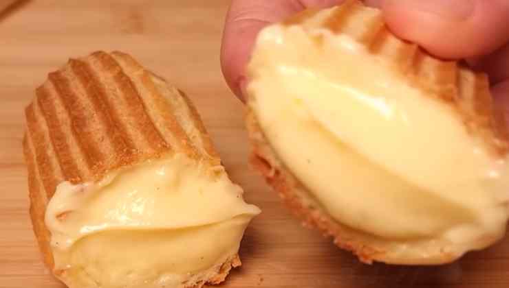 Dolcetti con crema pasticciera