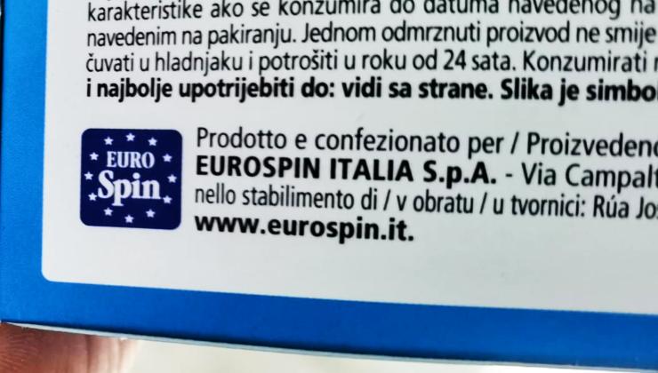 Etichetta Eurospin
