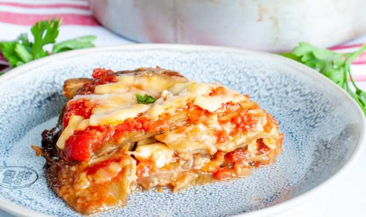 Parmigiana di melanzane non fritte
