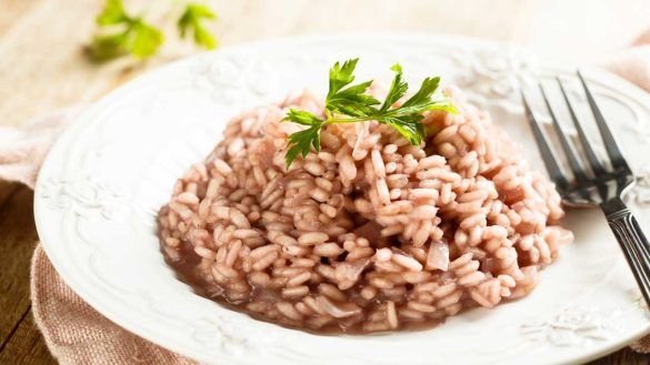 Risotto bresaola