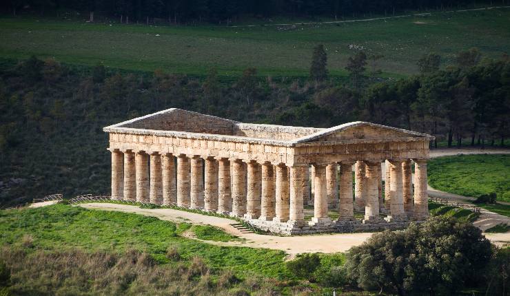 Tempio di Segesta storia
