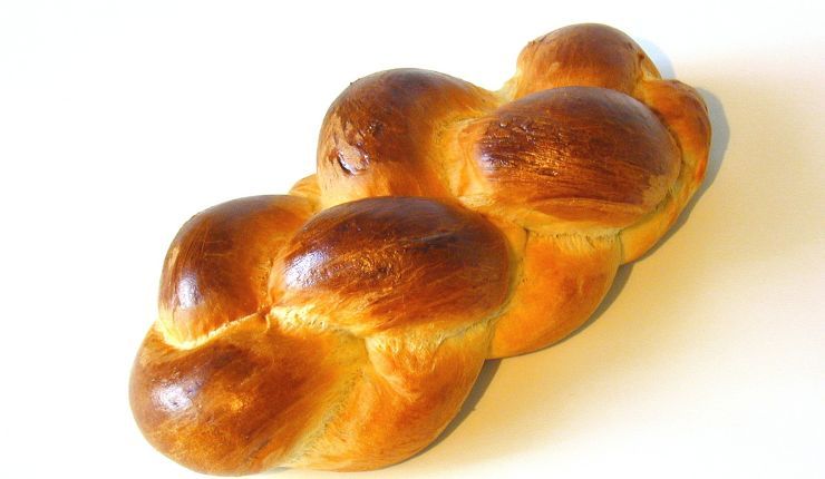 Treccia di pane polacca