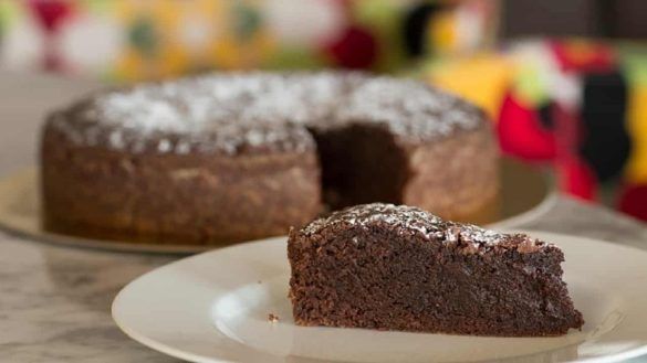 Torta al cioccolato senza burro