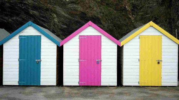 Cabine in spiaggia