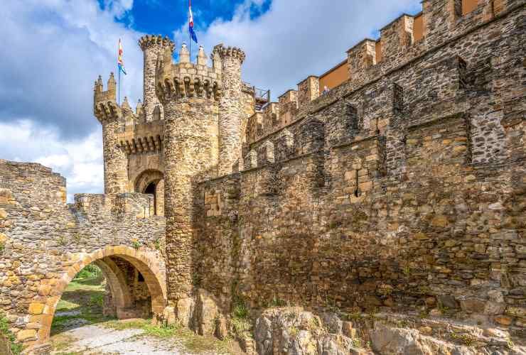 Castello di Los Templarios a Ponferrada