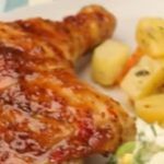 Cosce di pollo con verdure