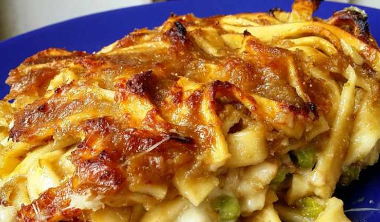 Crostata di tagliatelle