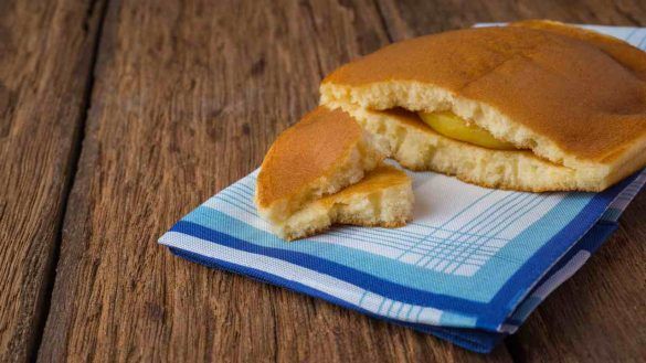Frittelle giapponesi con crema pasticcera