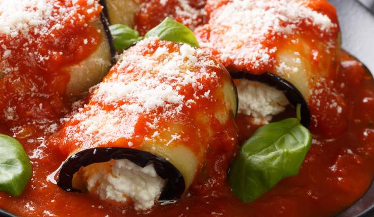 Involtini di melanzana