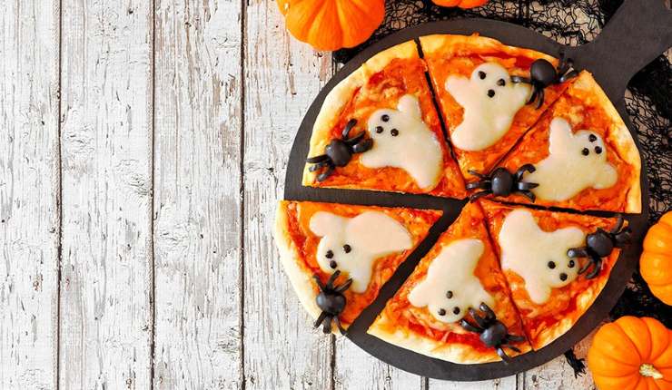 Pizza da fare a Halloween