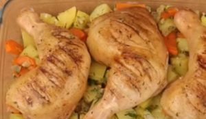 Pollo e verdure