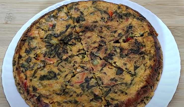 Ricetta torta salata con bietole e cipolla