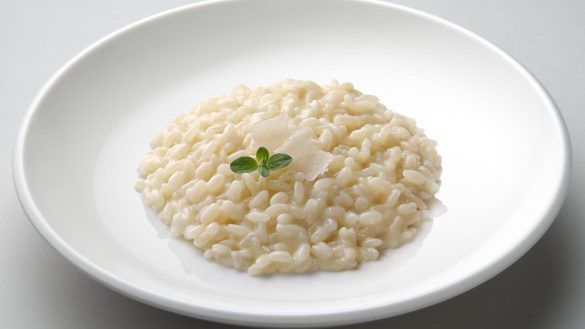 Risotto al latte caldo