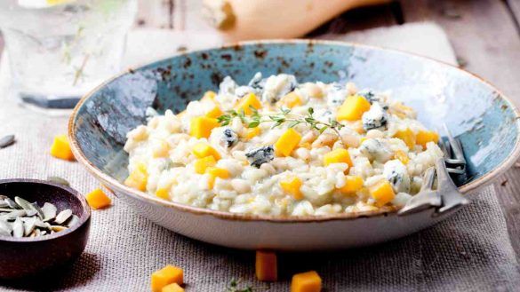 Risotto zucca e gorgonzola