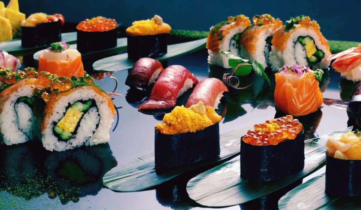 Buffet di sushi