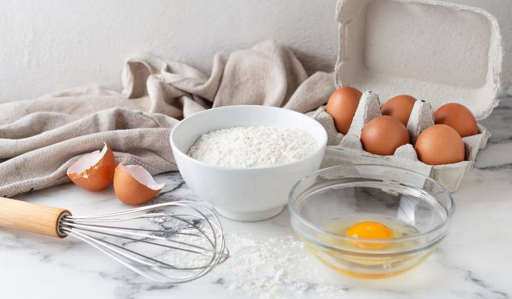 Ingredienti per la torta