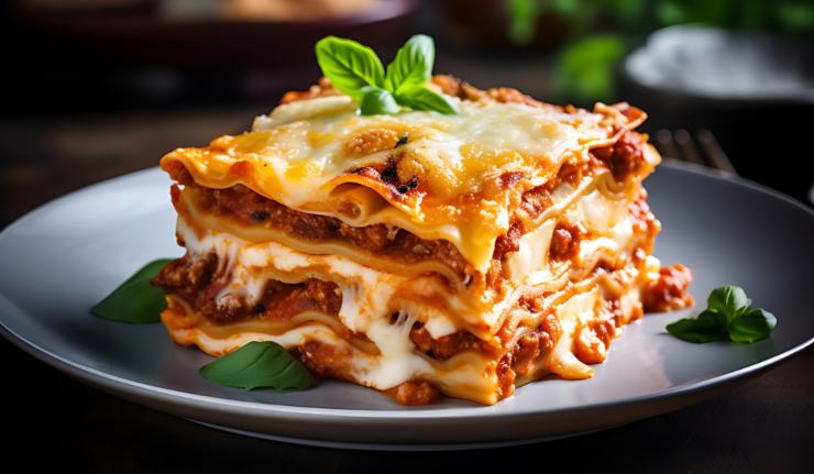 Lasagna con più strati