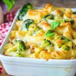 Pasta al forno con broccoletti