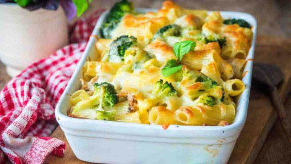 Pasta al forno con broccoli