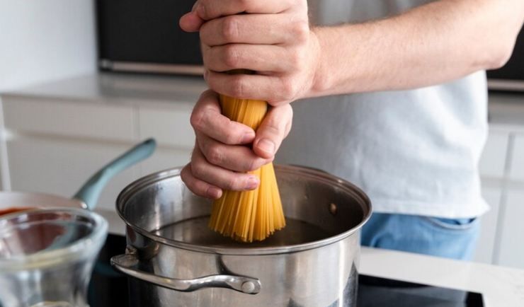 Pasta pronta per la cottura