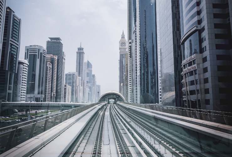 Binari metro Dubai