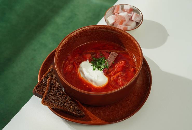 Borscht, zuppa ucraina e russa